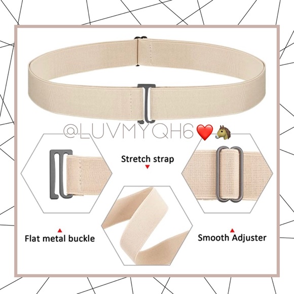 No Show Stretch Belt Unisex - Picture 3 of 6